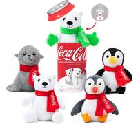 Coca-Cola Pop Lattina da Collezione 5 " 1 a Caso Peluche 355ml 40310