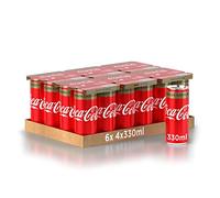 Coca-Cola Senza Caffeina - 24 Lattine da 330 ml, Tutto il Gusto di Coca-Cola Senza Caffeina, Lattina 100% riciclabile, Bevanda Analcolica