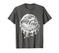 Coca Cola Silver Coca Cola Bottle Cap Maglietta