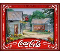 Coca Cola Springtime Serenity Puzzle 500 Pezzi 596mm x 457mm Multicolore (sk)