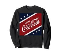 Coca-Cola Stars And Stripes Square Graphic Sweatshirt Felpa