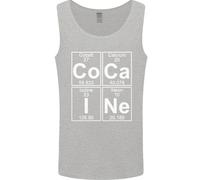 Coca Cola Tavola Periodica Divertente Cultura Della Droga Uomo Canotta