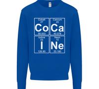 Coca Cola Tavola Periodica Divertente Cultura Della Droga Uomo Felpa Maglione