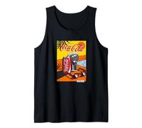 Coca-Cola The Cold Crisp Taste Enjoy By The Pool Art Poster Canotta