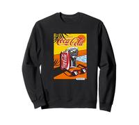 Coca-Cola The Cold Crisp Taste Enjoy By The Pool Art Poster Felpa