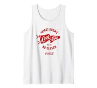 Coca-Cola Thirst Knows Flag ATL. Ga No Season Classic Logo Canotta