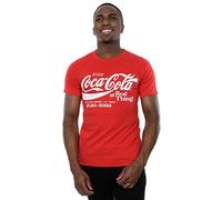 Coca Cola Uomo Atlanta Georgia Maglietta Small Rosso