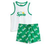 Coca Cola Verde Enjoy Sprite Gilet e pantaloncini Pigiama Donne