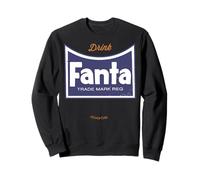 Coca-Cola Vintage Fanta Logo Drink Fanta Trade Mark Reg Felpa