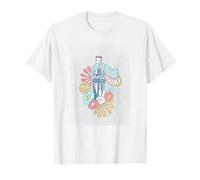 Coca-Cola Vintage Retro Flowers It's The Real Thing Maglietta