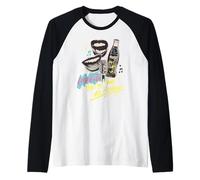 Coca-Cola You Can't Beat The Feeling Retro Poster Maglia con Maniche Raglan