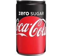 Coca Cola Zero - Barattolo da 150 ml (confezione da 24)