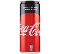 COCA COLA ZERO 33CL IN LATTINA
