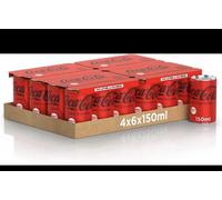 Coca Cola Zero Mini Lattina 15 cl X 24