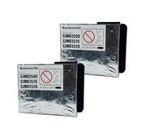 COCADEEX 2 pezzi SJMB3500 serbatoio d'inchiostro compatibile con stampante ColorWorks C3500 C3510 C3520 TM-C3500, cartuccia di manutenzione SJMB3500