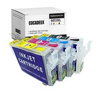 COCADEEX Cartuccia d'inchiostro ricaricabile per 603/603XL