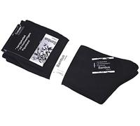 Cocain underwear 12 | 24 | 36 | 48 paia di calzini in bambù nero uomo e donna calzini di marca taglie 35 - 38 39 - 42 43 - 46 47 - 50 ampi, bordo largo senza gomma, 48 paia con gomma, 47-50