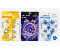 COCAPS Set Sieri Viso - Vitamina C, Retinolo e Ceramide - 3 Blister da 7 Capsule Monodose - Skincare Coreana