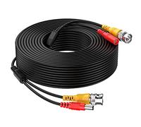 Cocar 20M/65FT Alimentazione Prolunga Cavo Video BNC CCTV All-in-One Prefabbricati, Cavo BNC Telecamere con Alimentazione per Telecamere di Sicurezza Home Surveillance CCTV Sistema TV a circuito