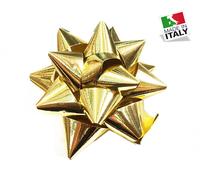 COCCARDA METALLIZZATA STELLA SPLENDID ORO MM.19 CF.100 PZ.