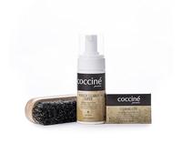 Cocciné - Kit Cura Scarpe 3 in 1, Mousse Detergente per Nabuk e Camoscio, Gomma Antimacchia per Camoscio, Pulizia Pelle e Materiali Delicati, Accessorio per la Manutenzione delle Calzature