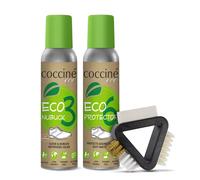 Coccine - Kit per la cura delle scarpe in camoscio e nabuk I Detergente spray impregnante I Prolunga la vita delle scarpe I Protegge i piedi dall'umidità