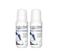 Coccine - Sneaker Whitener, Sbiancante per Scarpe da Ginnastica, Lucido per Scarpe Bianco, Pulizia della suola, Rinnovamento Della pelle Bianca, Per Sneakers Bianche, 2x 75 gr