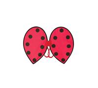 Coccinella Ali Bambini Animale Insetto Libro Giorno Accessorio Vestito Rosso Ali