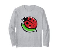 Coccinella Carino & Adorabile Natura Amore Coccinelle Maglia a Manica