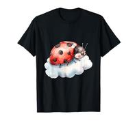 Coccinella Che Dorme Nuvola Coccinella Amante sonnolenza Animale sonnolento Maglietta