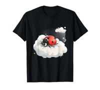 Coccinella Che Dorme Nuvola Coccinella Amante sonnolenza Animale sonnolento Maglietta