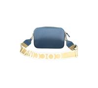 Coccinelle Tebe Borsa a tracolla blu, pelle granulata, donna