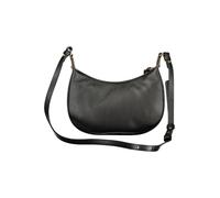 Coccinelle Fujiko Borsa a tracolla nero, pelle granulata, donna