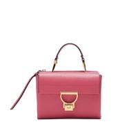 Coccinelle Arlettis Handbag Grainy Leather Rosewood