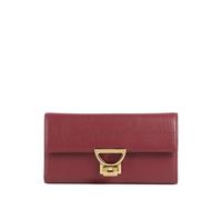 Coccinelle Arlettis Rfid Portafoglio rosso scuro, pelle, donna