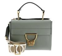Coccinelle Arlettis Signature Handbag Grained Leather Greenery