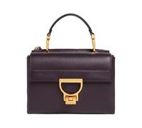 Coccinelle Arlettis Handbag Grainy Leather Prune