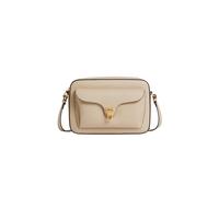 Coccinelle Beat Soft Borsa a tracolla bianco, pelle di vacchetta grana, donna