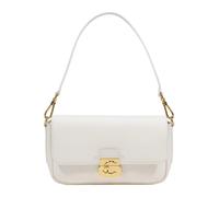 Coccinelle C-Me Lock Borsa a tracolla Pelle 24 cm bianco