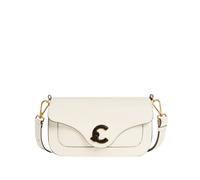 Coccinelle Borsa a tracolla C-Me in pelle 26 cm bianco
