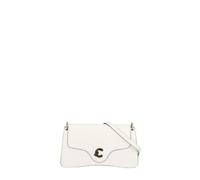 Coccinelle C-Me Borsa a tracolla Pelle 22 cm bianco