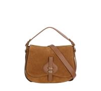 COCCINELLE Handbag Suede Leather / Micro Gra. Le. Cognac / Cognac