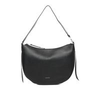 Coccinelle C-Easy Borsa hobo nero, pelle granulata, donna