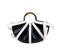 Coccinelle, ,Bags ,Donna ,Nero ,ONE SIZE Shell Bicolor Handbag