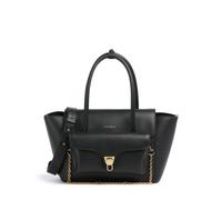 Coccinelle Beat Double Borsa a mano nero, pelle, donna