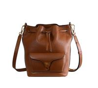 Coccinelle Beat Generatio Bucket Bag Cognac
