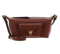 COCCINELLE Beat Generatio Mini Bag Grained Leather Cognac