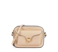 Coccinelle Beat Soft Borsa a tracolla beige, pelle granulata, donna