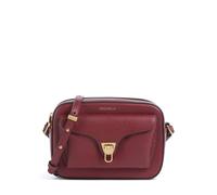 Coccinelle Beat Soft Borsa a tracolla rosso, pelle di vacchetta grana, donna