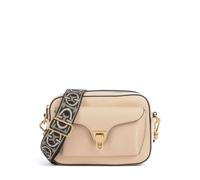 Coccinelle Beat Soft Ribbon Borsa a tracolla beige, pelle granulata, donna
